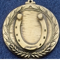 1.5" Stock Cast Medallion (Horse Shoe)